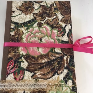 Handmade journal, handmade vintage journal,handmade junk journal