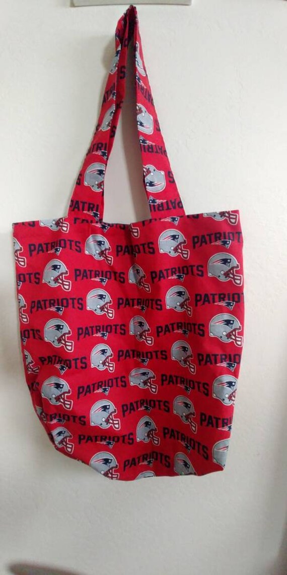 patriots tote bag