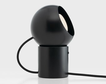 Hanson Magnetic Desk Mushroom Lamp Black Bedside Night Light With Shade New Modern Home Table Standing Light Fixture Housewarming Gift