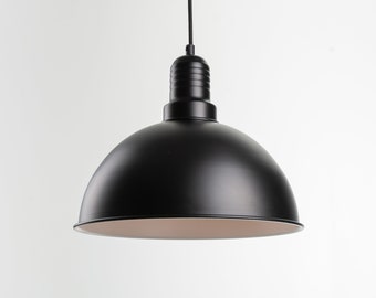 Lámpara colgante de techo Lias / Negra / Retro / Loft / Industrial / Minimalista / Lámpara