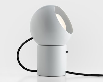 Hanson Magnetic Desk Mushroom Lamp White Bedside Night Light With Shade New Modern Home Table Standing Light Fixture Housewarming Gift