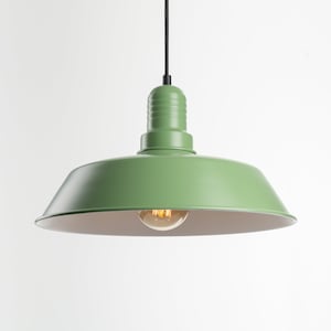 Emil Ceiling Pendant Lamp | Green | Retro | Loft | Industrial | Minimalist | Lamp