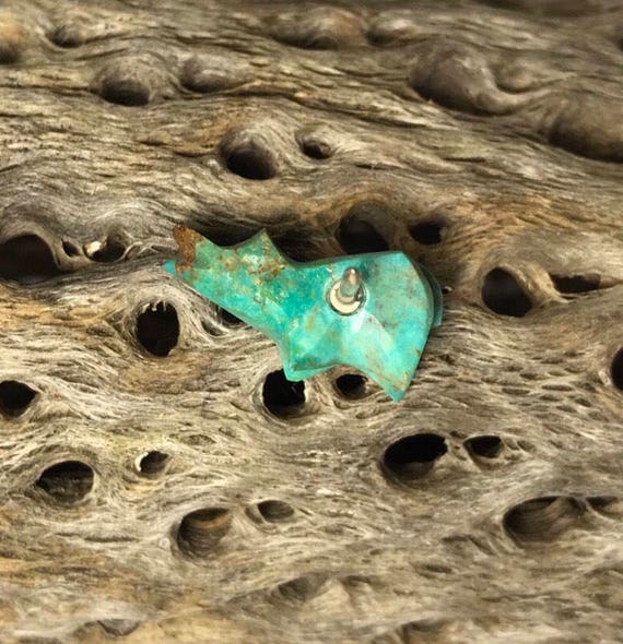 Native American Carved Turquoise Fetish Animal Pi… - image 10