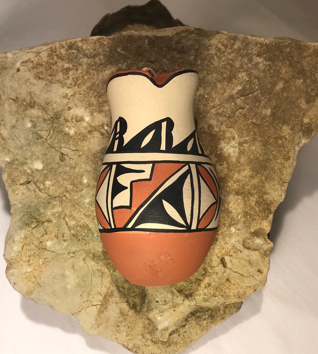 Southwest Pottery Jemez Pueblo Polychrome Wall Vase Bernice T Gachupin Etsy