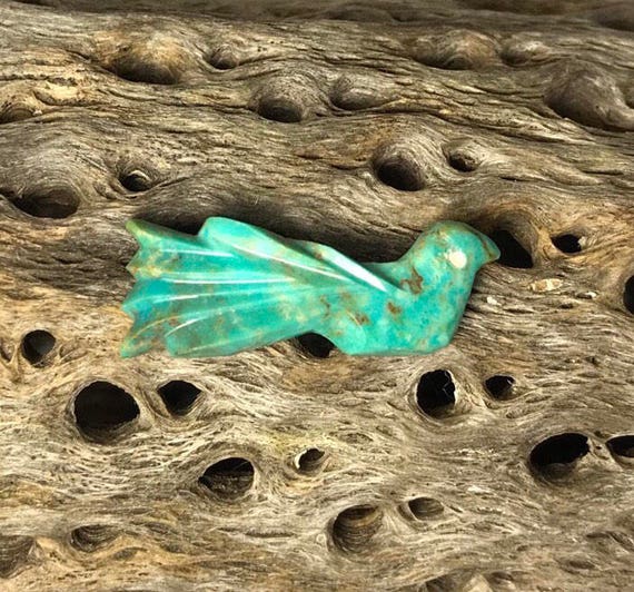Native American Carved Turquoise Fetish Animal Pi… - image 5