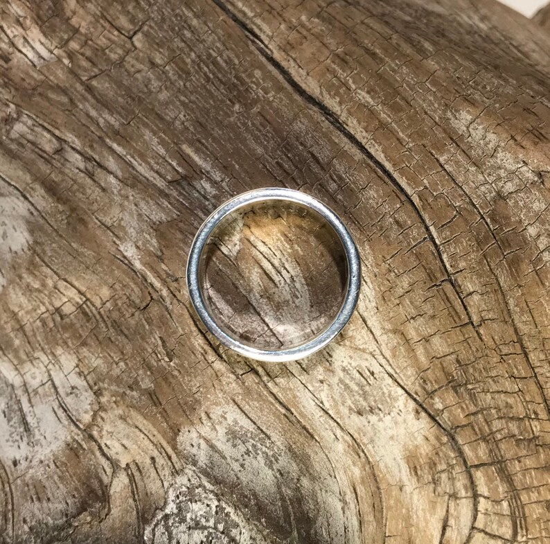Size 6 14 Native American Style Tribal Wave Design Sterling Silver Ring Band