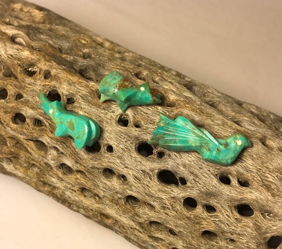 Native American Carved Turquoise Fetish Animal Pi… - image 4