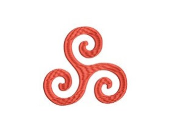 Spiral will fit in a 4x4 Hoop this is a  Machine Embroidery design which is a “Instant Download” file