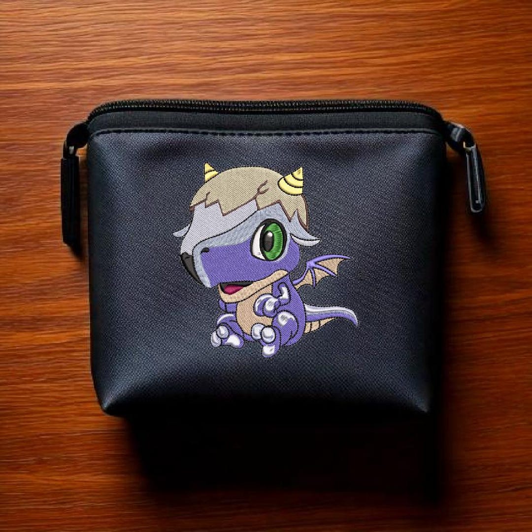 ジェシー・ザ・ドラゴンのトレンディな漫画刺繍機のフープデザイン