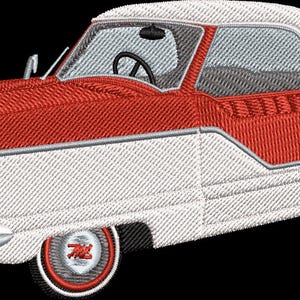 Nash Metropolitan Car links und rechts Maschinenstickerei Hoop Design Digital Download Bild 6