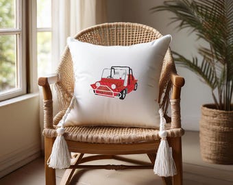 Mini Moke 1966 Auto Stickdatei - Retro Vintage ITH (Instant Download)