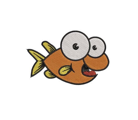 Freddy the Boggled Eyed Fish 4in X 4in Hoop 100mmx100mm - Etsy Ireland Freddy the Boggled Eyed Fish 4in X 4in Hoop 100mmx100mm - Etsy Ireland