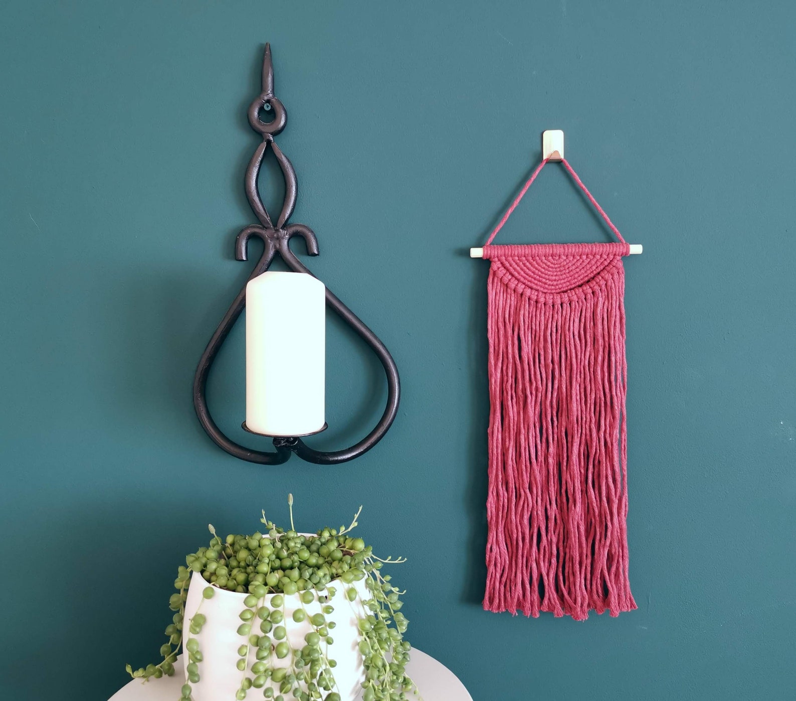 Sage Green Wall Hanging Macrame Wall Hanging Fibre Art Etsy