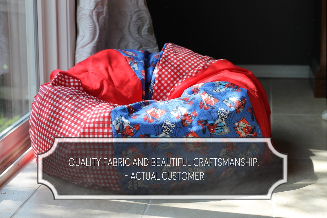 CUSTOM COLORS Bean Bag Chair Cover. Bean Bag Chair Cover Only. Etsy