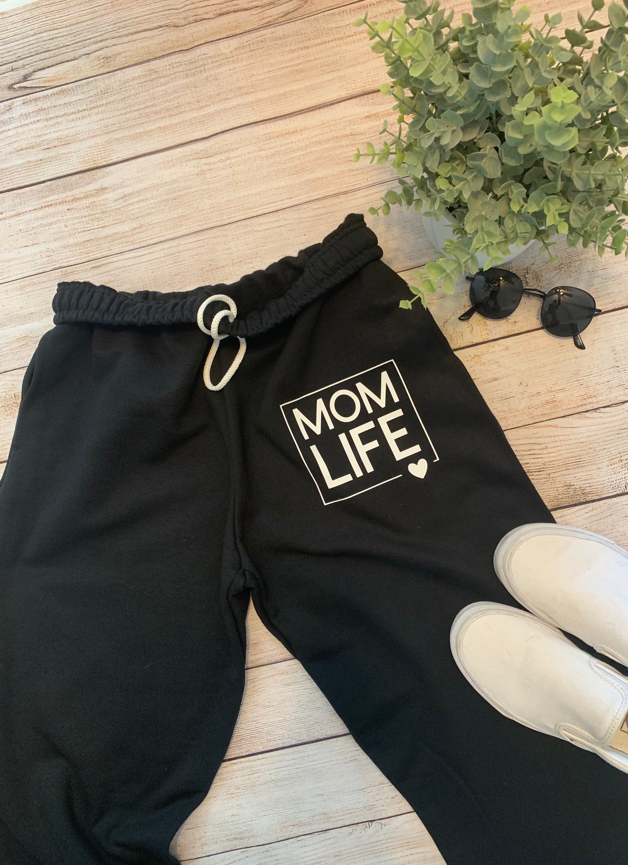 nike sweatpants cuffed bottom