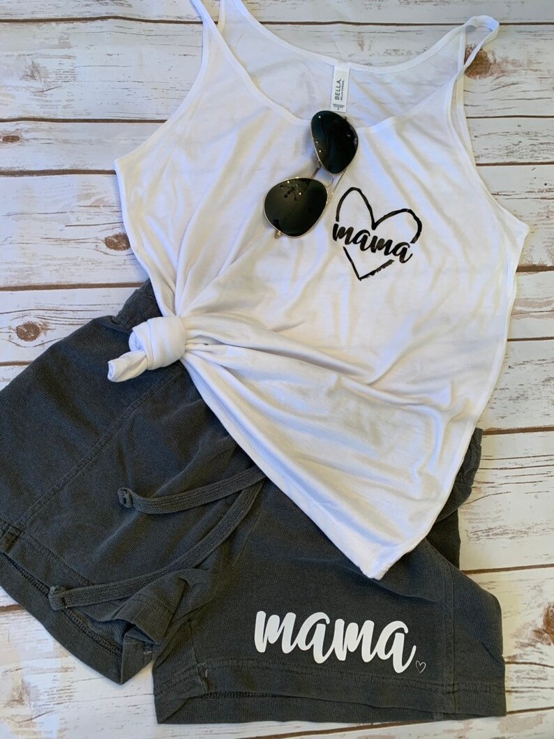 Loose Fitting Tank Mama Tank Top Slouchy Tank Mama Clothes Comfortable Clothes Motherhood Shirt Lounge wear