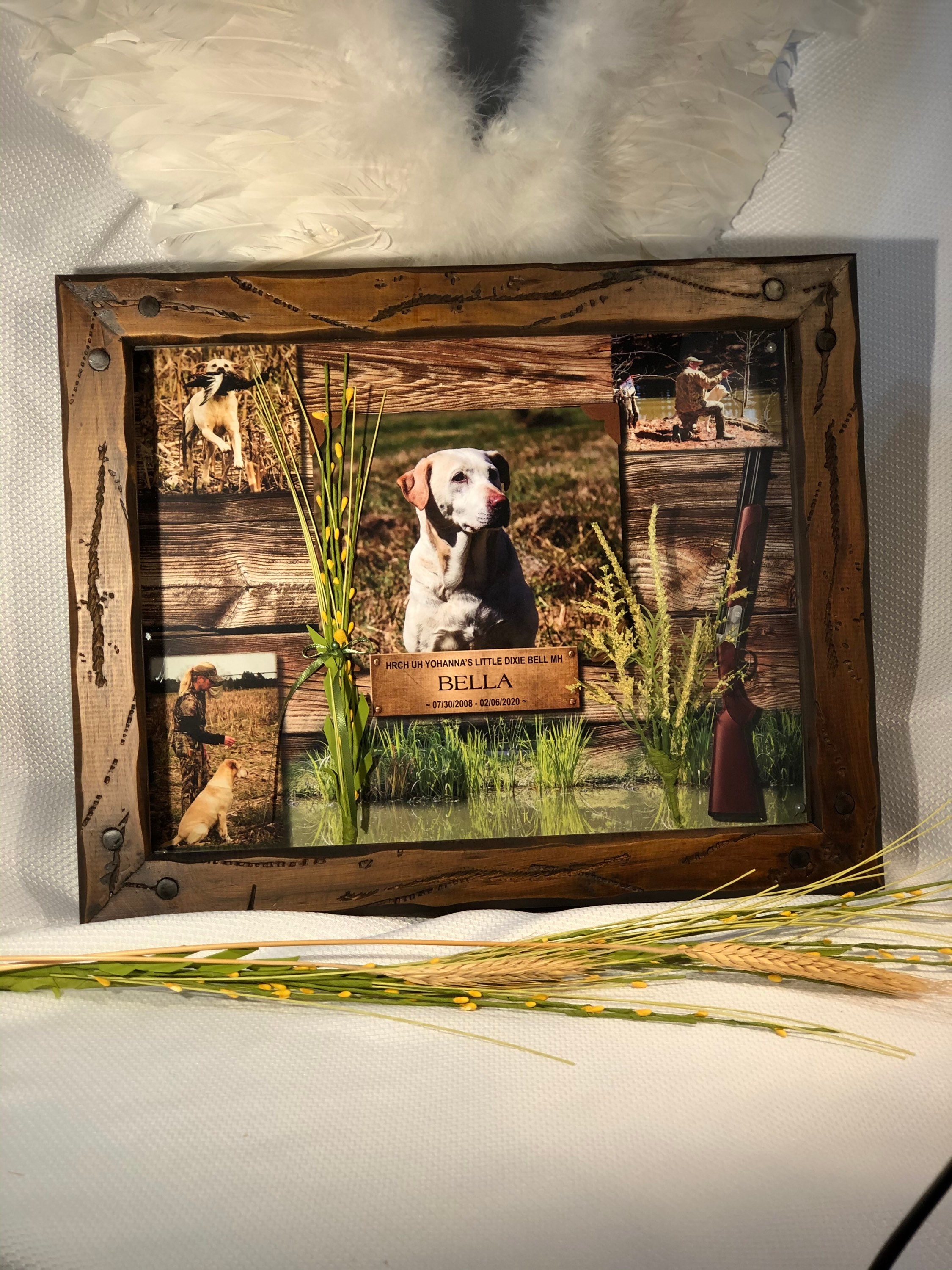 ONLY 2 in Stock Hunting Dog Memorial Shadow Box Duck Hunting Etsy