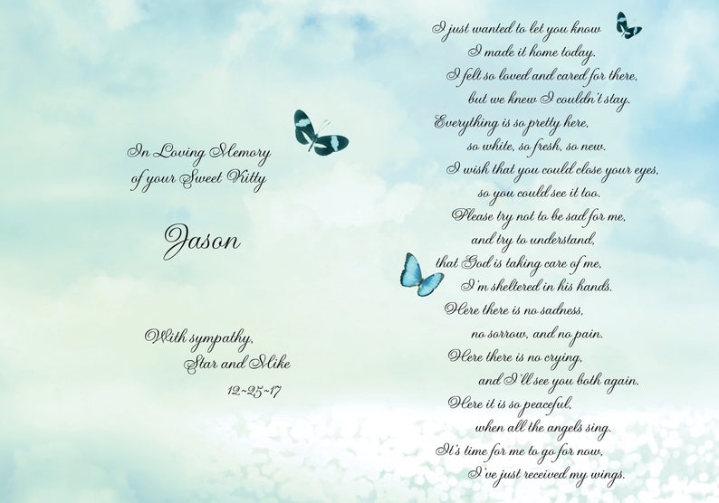 Pet Sympathy card Rainbow Bridge Poem Gates of Rainbow Bridge Rainbow Bridge dog OvertheRainbowUS Rainbow Bridge pet card