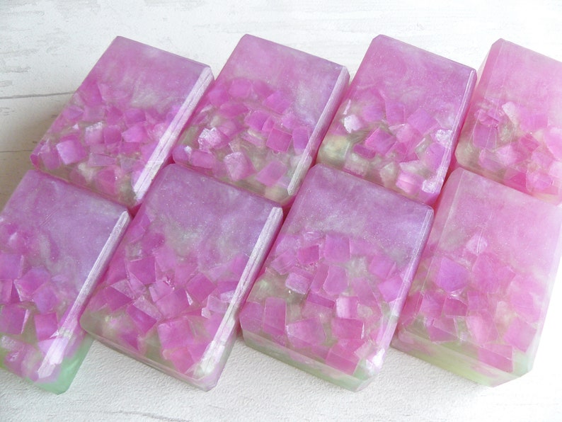 crystal glycerine soap