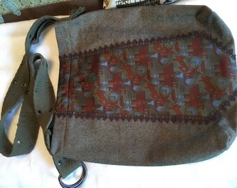 Crossbody Ethnic hobo bag
