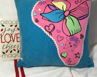 Beautiful decorative pillow for girls