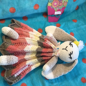 Crochet safety baby blanket Cute Bunny