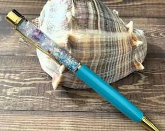 Sea Turtles Glitter Snow Globe Ballpoint Float Pen