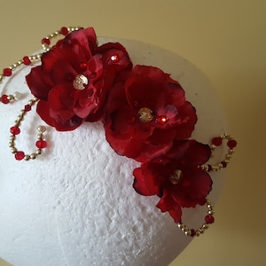Spanish Ballet Headpiece - Don Quixote / Paquita / Laurencia / Nutcracker Spanish Dance / Esmeralda / Awakening of Flora - ballet hairpiece