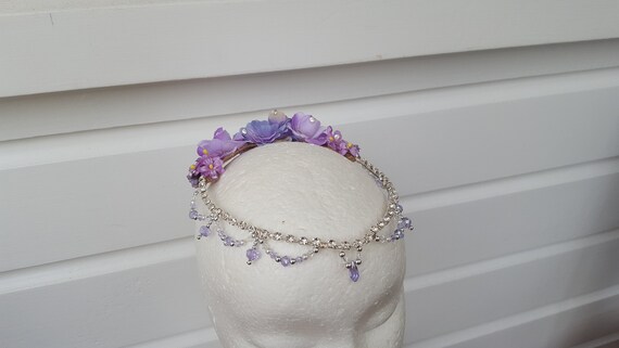 Custom Colour Flower Ballet Headpiece / Ballet Tiara - Cupid  display picture 2
