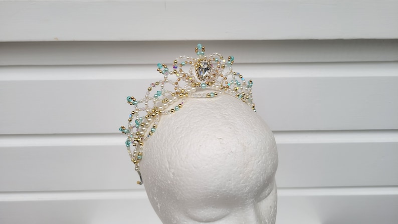 Ballet Headpiece / Ballet Crown / Ballet Tiara Talisman / Swan Lake Pas de Trois / Crystal Fountain Fairy / Woodland Glade Fairy / Gulnare image 7