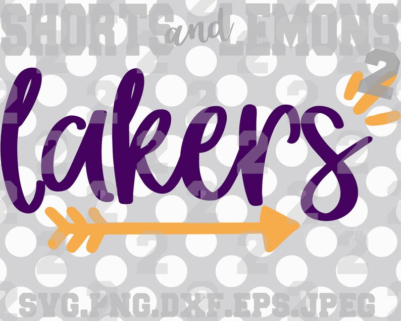 Download SVG DXF EPS Cut file Lakers svg arrows svg svg files | Etsy