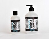 Organic Simply Defined Hair Gel, Curly Hair Products, Natural Hair Products, Natural Hair Gel, Aloe Hair Gel, Moisturizer, Zero Waste, Vegan