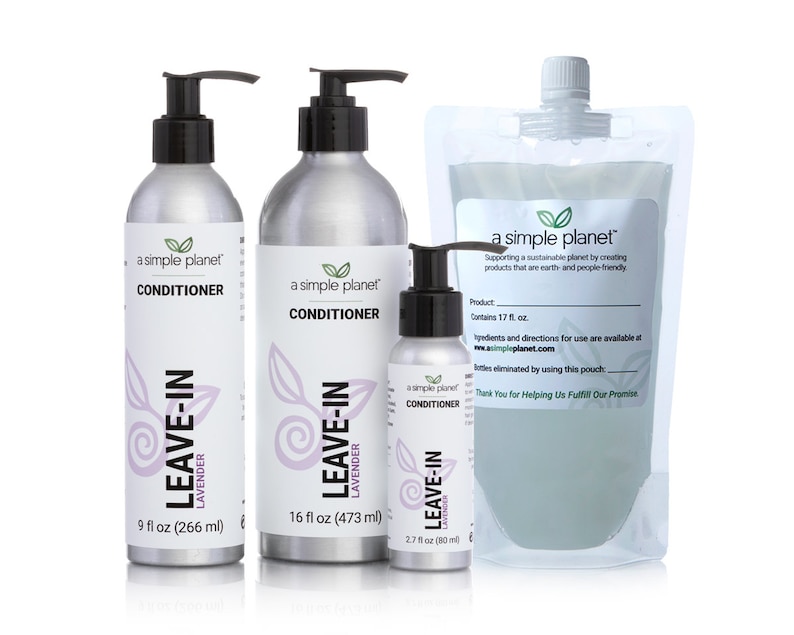 Leave-in Conditioner Zero Waste 2.7 17 oz. Sizes image 1