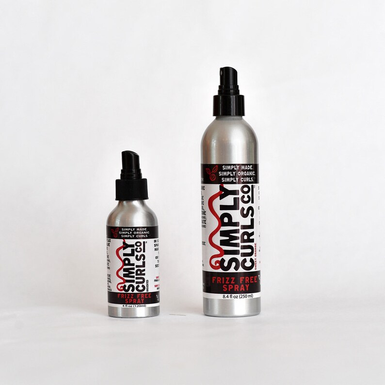 Organic Simply Frizzy Free Frizzy Hair Remedy Smoothing Etsy