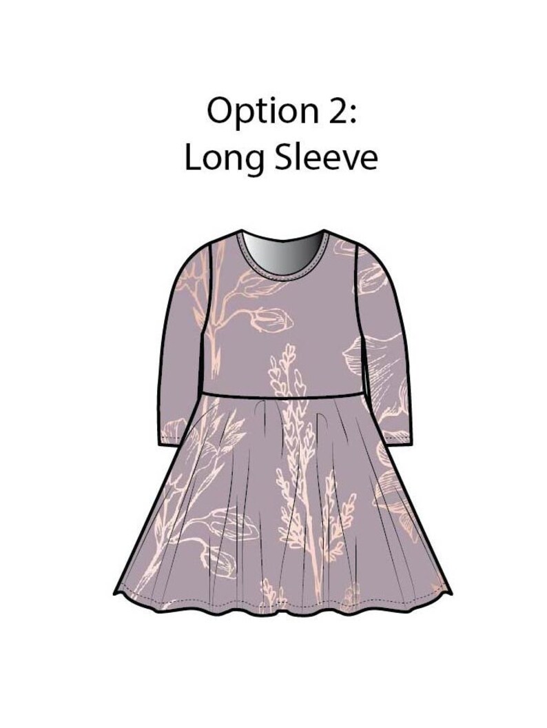 free printable skater dress pattern