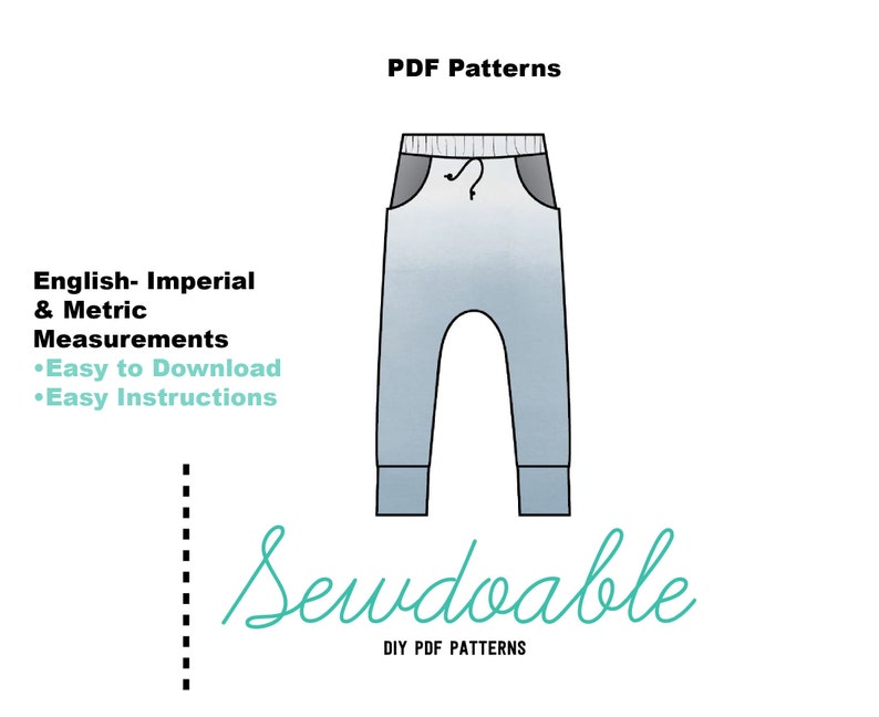jogger pants sewing pattern