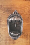 Hand crafted gaping gob ashtray or change/keyholder