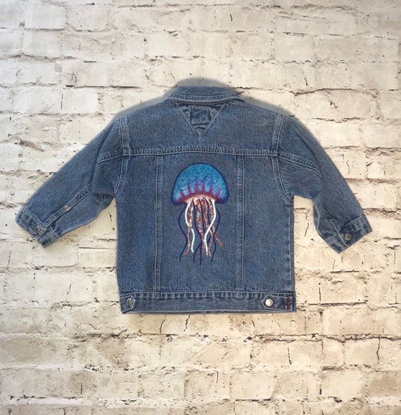 tommy hilfiger kids denim jacket