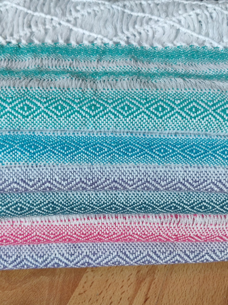 Rebozo Mexicano, authentischer mexikanischer Rebozo, handgefertigter Schal, Schal, 2 m, Doula, Hebamme, Schließen der Knochen, Geburt, Schwangerschaft, Postpartum Bild 1