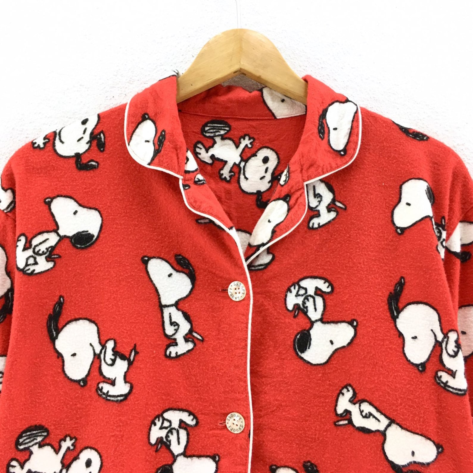 Vintage Snoopy Pajamas fullprint clothingVintage men clothing Etsy