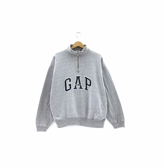Vintage Gap Sweatshirt Biglogo spellout embroidery