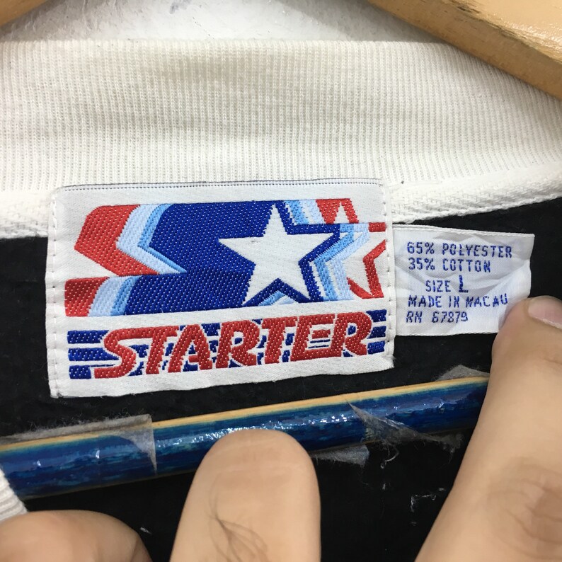 Vintage Starter Kings Team Major League Baseball Sweatshirt Biglogo Spellout Pullover Jumper vintage men clothingVintage men clothing