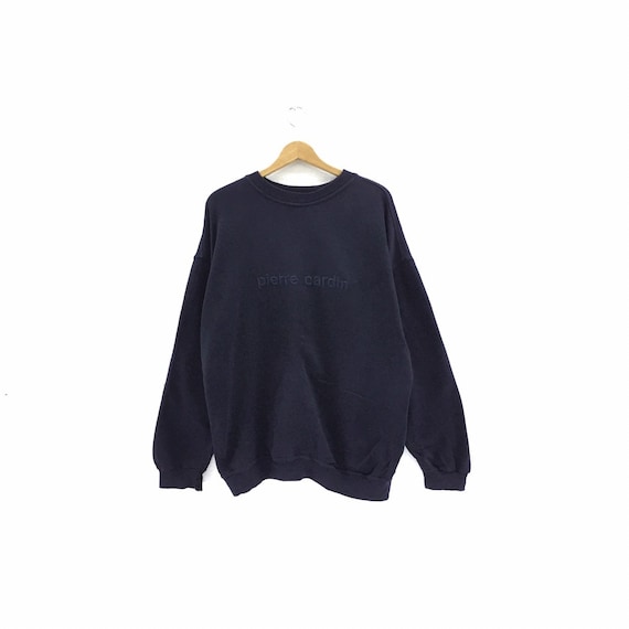 Vintage Pierre Cardin Paris Sweatshirt Biglogo Emb