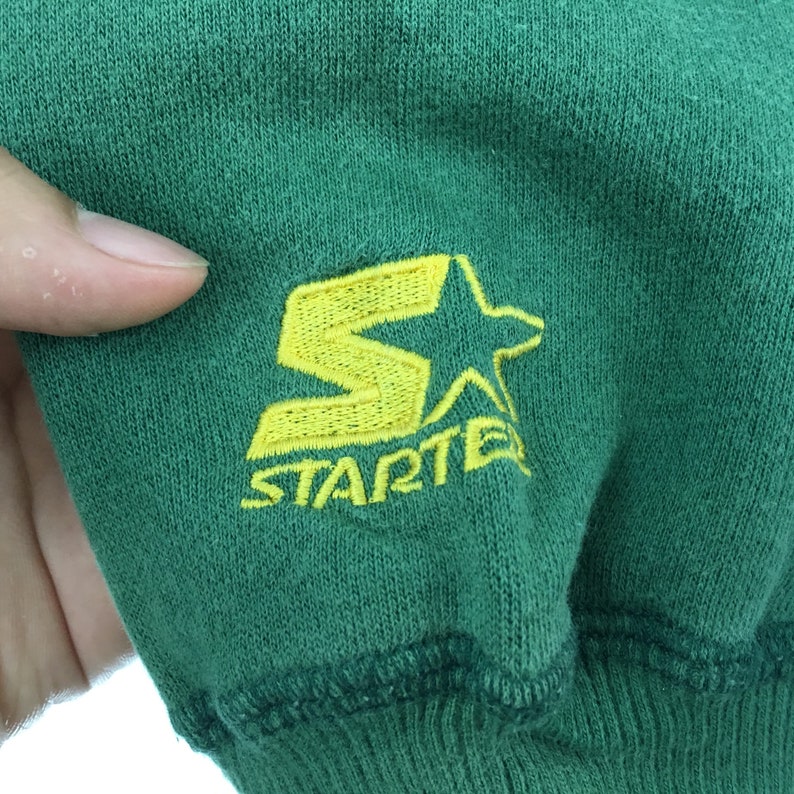 Vintage Starter Oakland A/'s Athletics X Major League Baseball Sweatshirt Biglogo Spellout Pullover Jumper vintage men clothing
