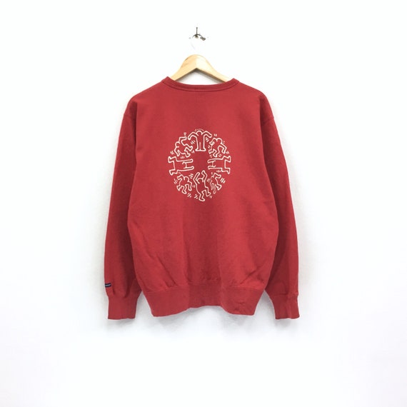 Keith Haring Sweatshirt Biglogo spellout sweatshir