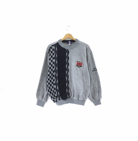 Vintage Spalding Sweatshirt Big logo Spellout pull