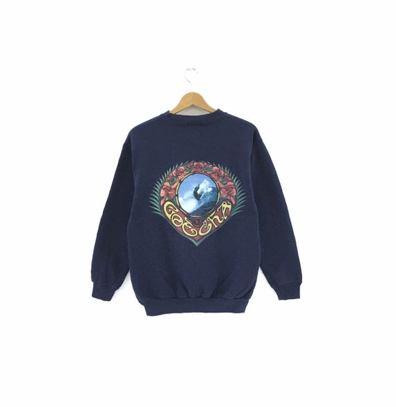 Vintage 90's Gotcha Sweatshirt Big Logo Surfing Br
