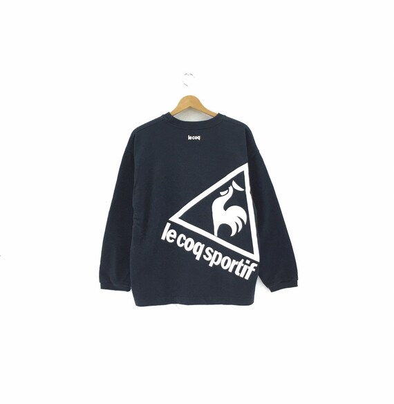 Vintage Lecoq sportif Sweatshirt Biglogo hiphop st