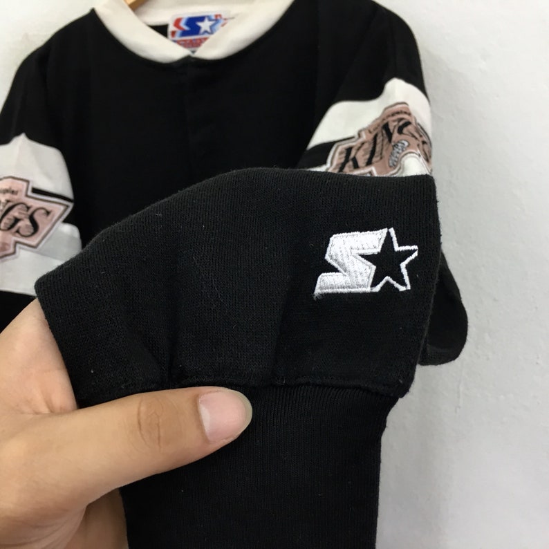 Vintage Starter Kings Team Major League Baseball Sweatshirt Biglogo Spellout Pullover Jumper vintage men clothingVintage men clothing