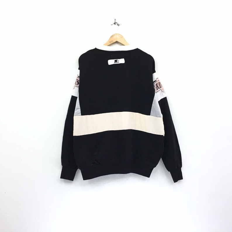 Vintage Starter Kings Team Major League Baseball Sweatshirt Biglogo Spellout Pullover Jumper vintage men clothingVintage men clothing